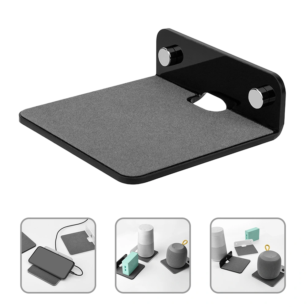 Wall-mounted Rack Speaker Storage Bracket Home Wall Storage Acrylic Rack