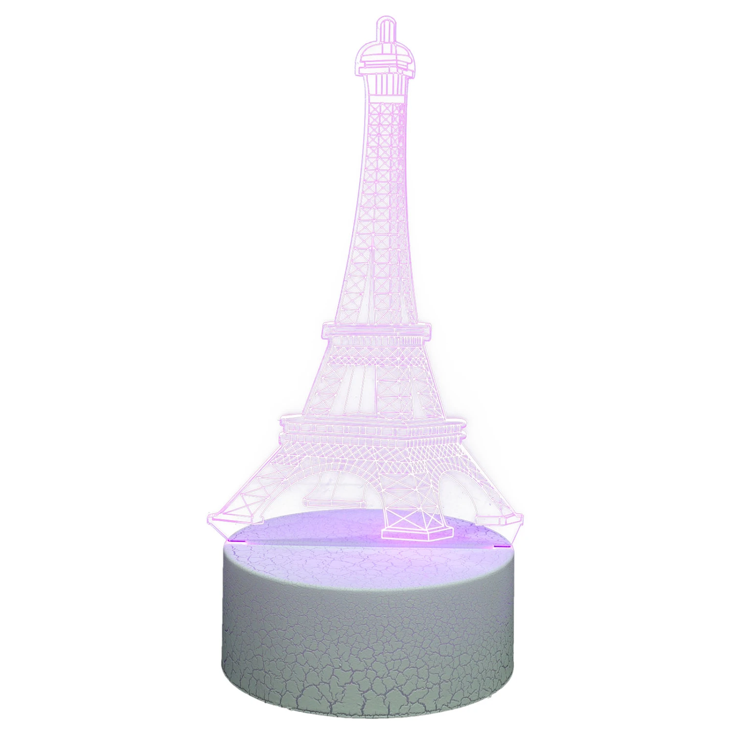 1 Set ofEiffel Tower 3D Table Light Bedroom Decor USB Night Light Table Lamp Eiffel Tower Lamp Gift