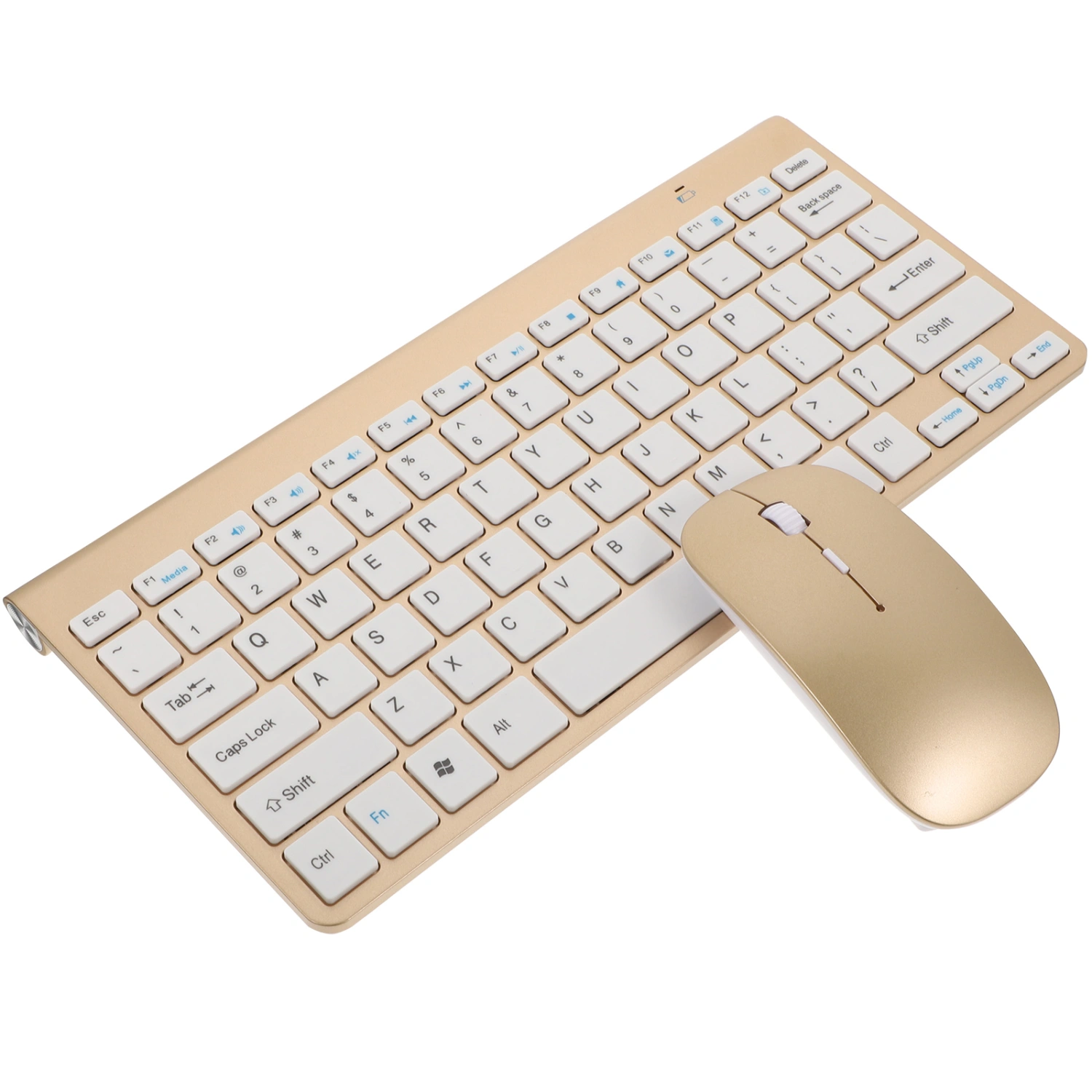 1 Set Wireless Keyboard Mouse Combo Plug and Play Multimedia Keyboard PC Mouse