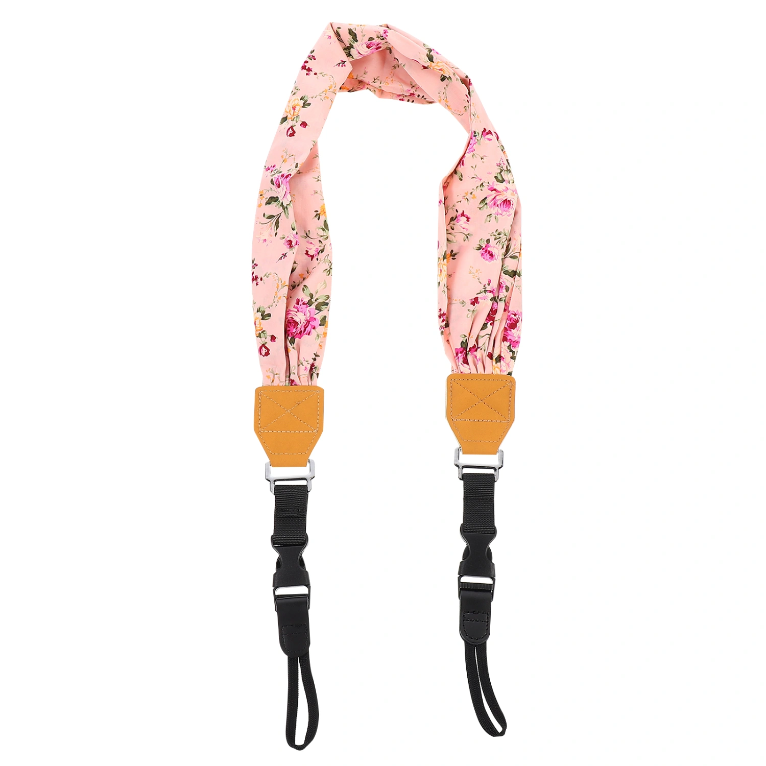 1pc Scarf Pattern Digital Camera Strap Outdoor Photography Cotton Camera Crossbody Belt