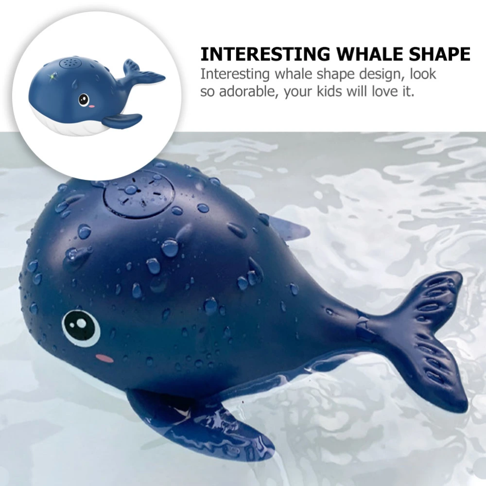 Kids Shower Bathtub Toys Electric Water Spray Bath Toys Whale Plaything