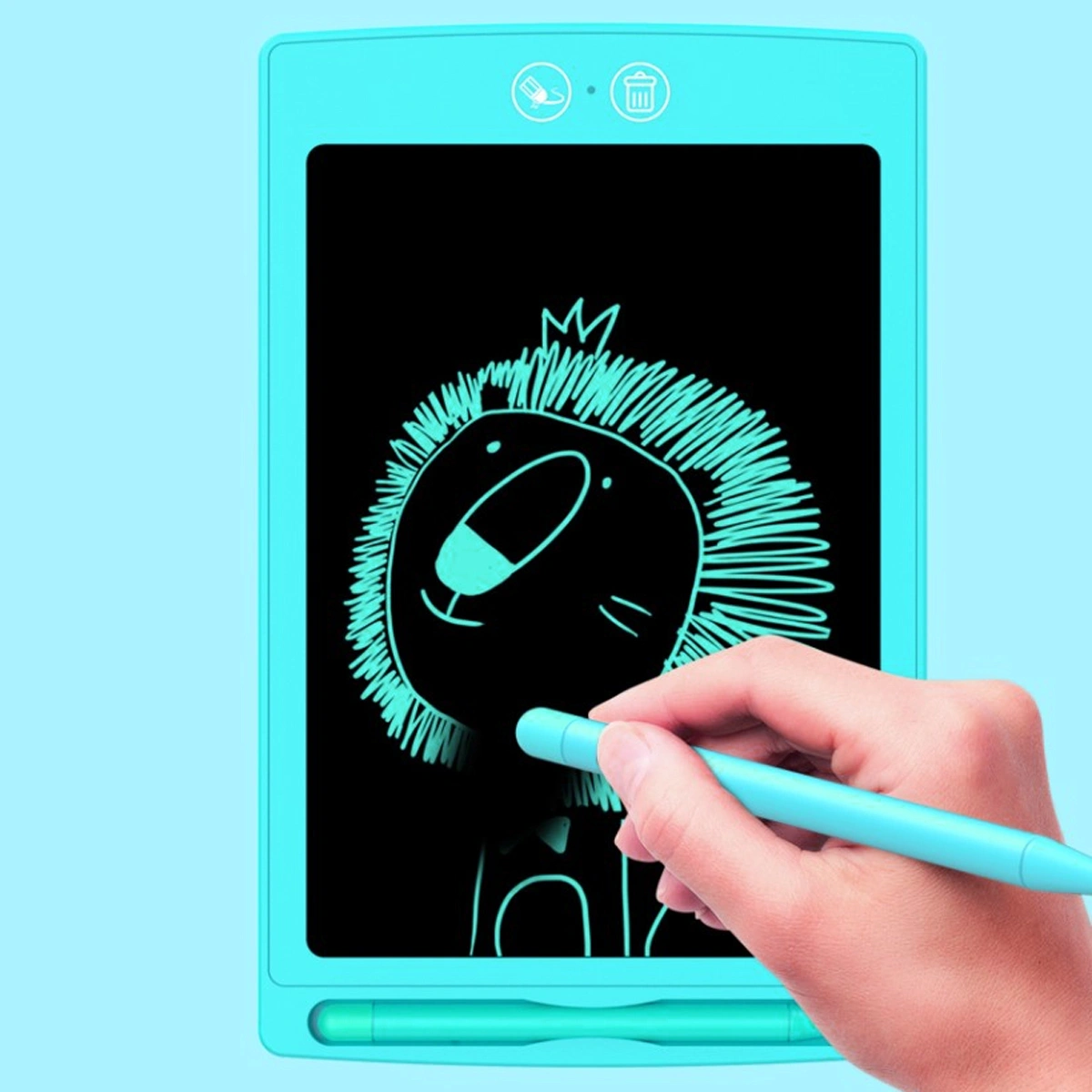 Creative Erasable Tablet Pen LCD Tablet Pen Writting Tool for 8.5 Inches /10 Inches /12 Inches Tablet (Sky-blue)