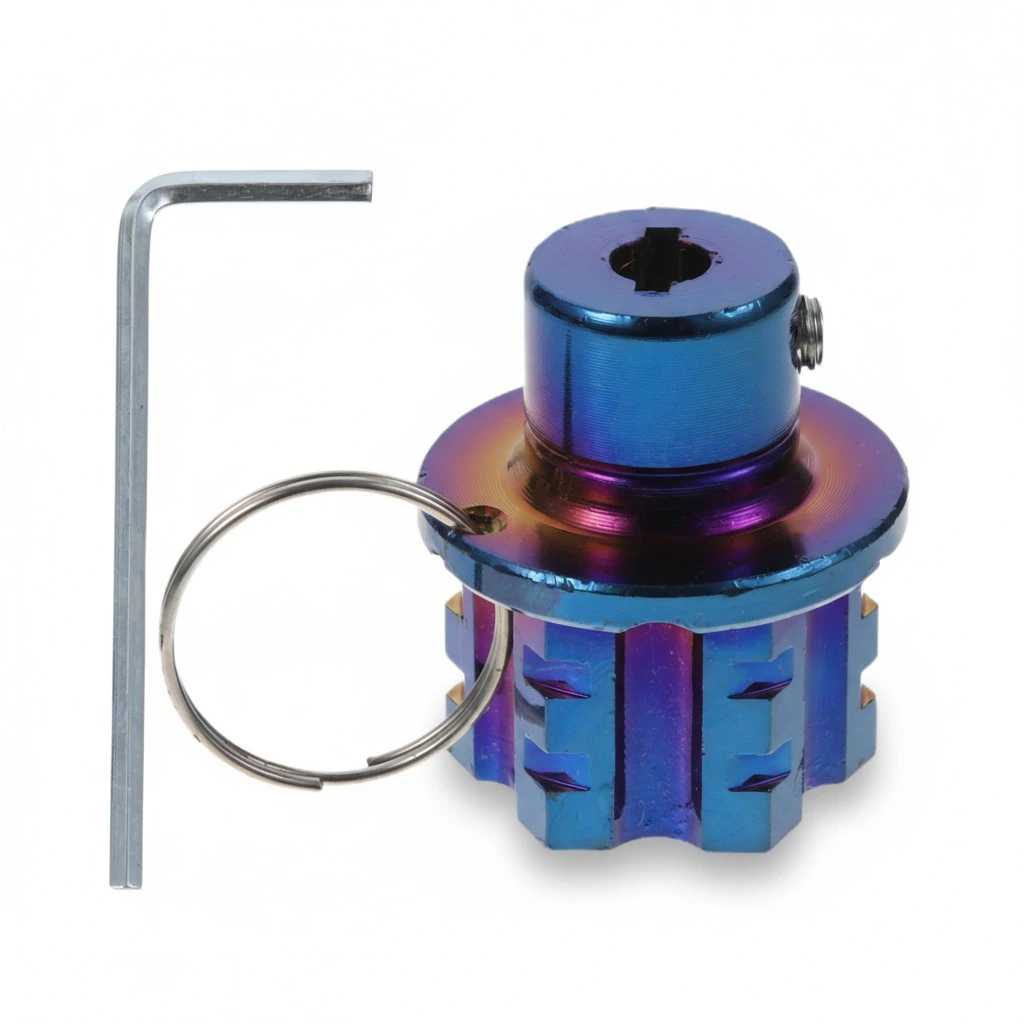 Titanium Alloy Motorcycle Modified Key Cover Motor Key Head without Key