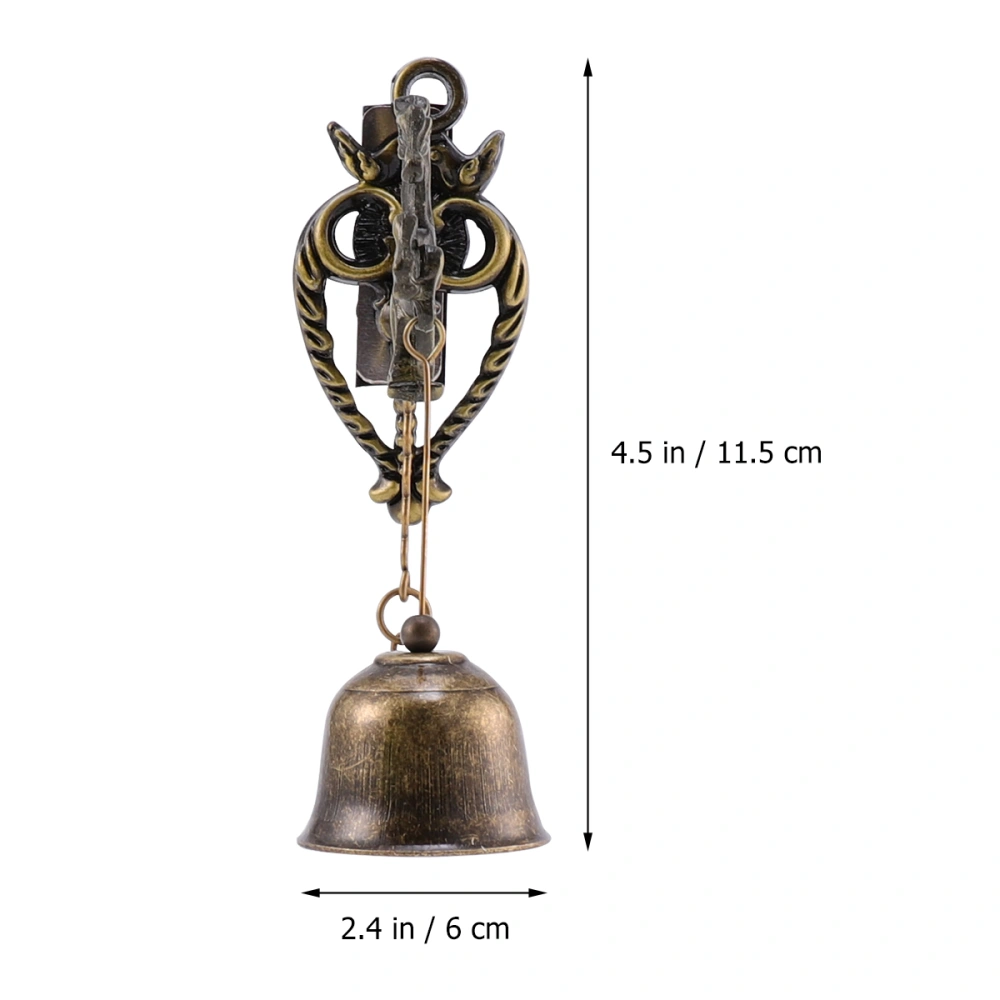 Vintage Hanging Doorbell Cast Iron Magnetic House Door Bell Classic Home Decoration Wind Chimes