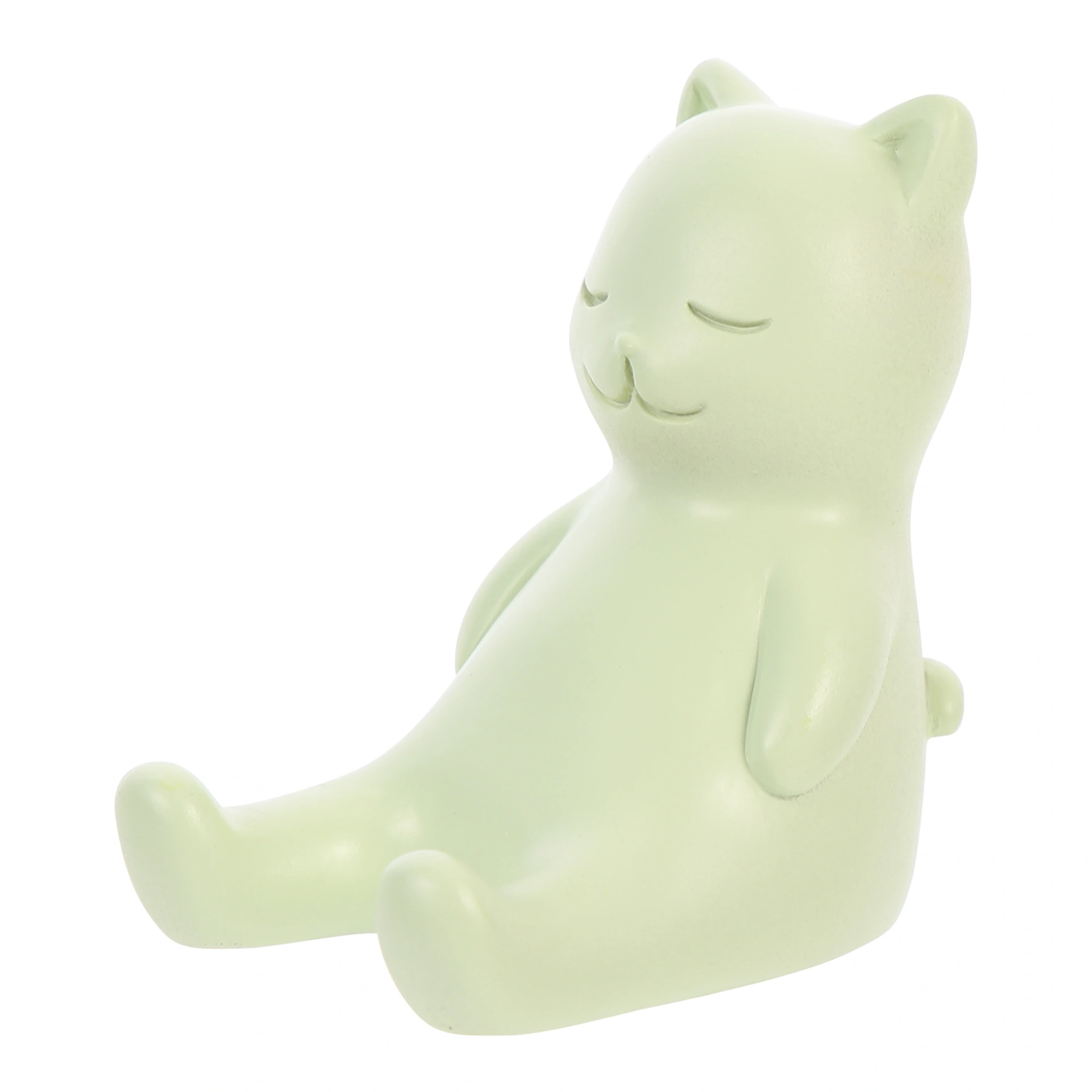 Lovely Cat Phone Stand Desktop Resin Cat Phone Holder Tabletop Phone Holder