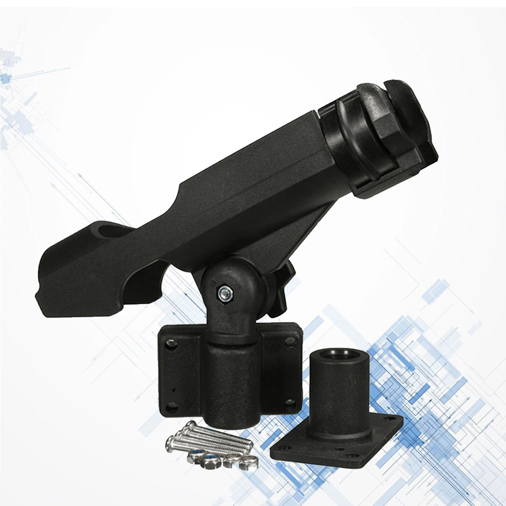 4PCS Fishing Rod Holder Rotatable Fishing Bracket with Screws for Boat Kayaking Yacht Accessory Tool