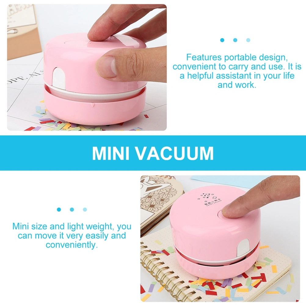 Mini Desktop Cleaner Electric Keyboard Dust Collector Handy Tabletop Vacuum Cleaner