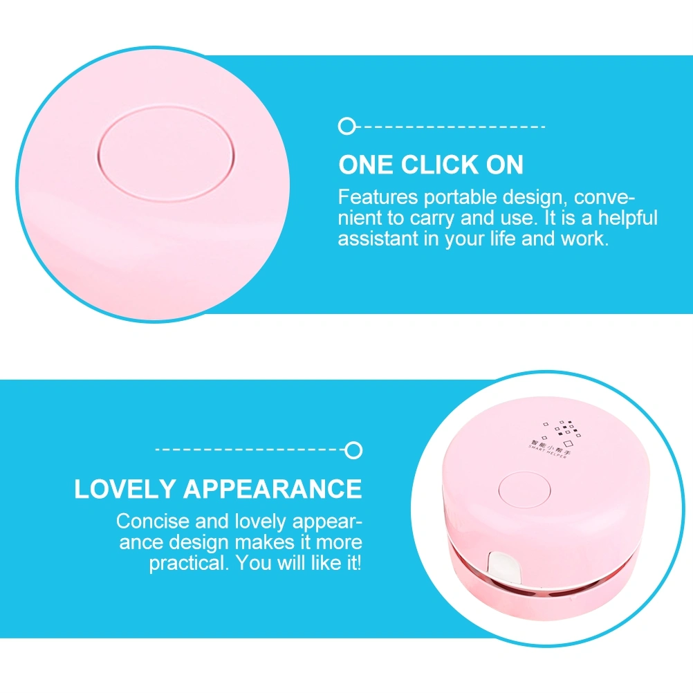 Mini Desktop Cleaner Electric Keyboard Dust Collector Handy Tabletop Vacuum Cleaner