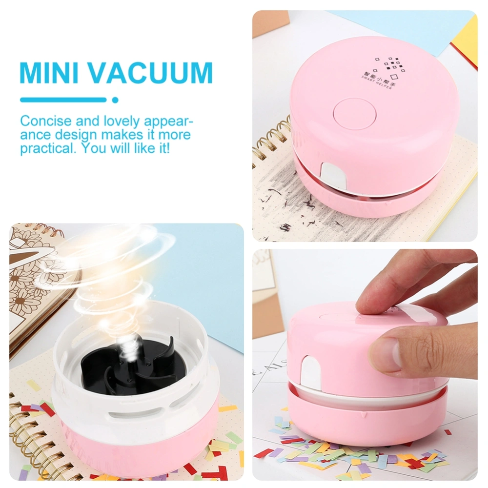 Mini Desktop Cleaner Electric Keyboard Dust Collector Handy Tabletop Vacuum Cleaner