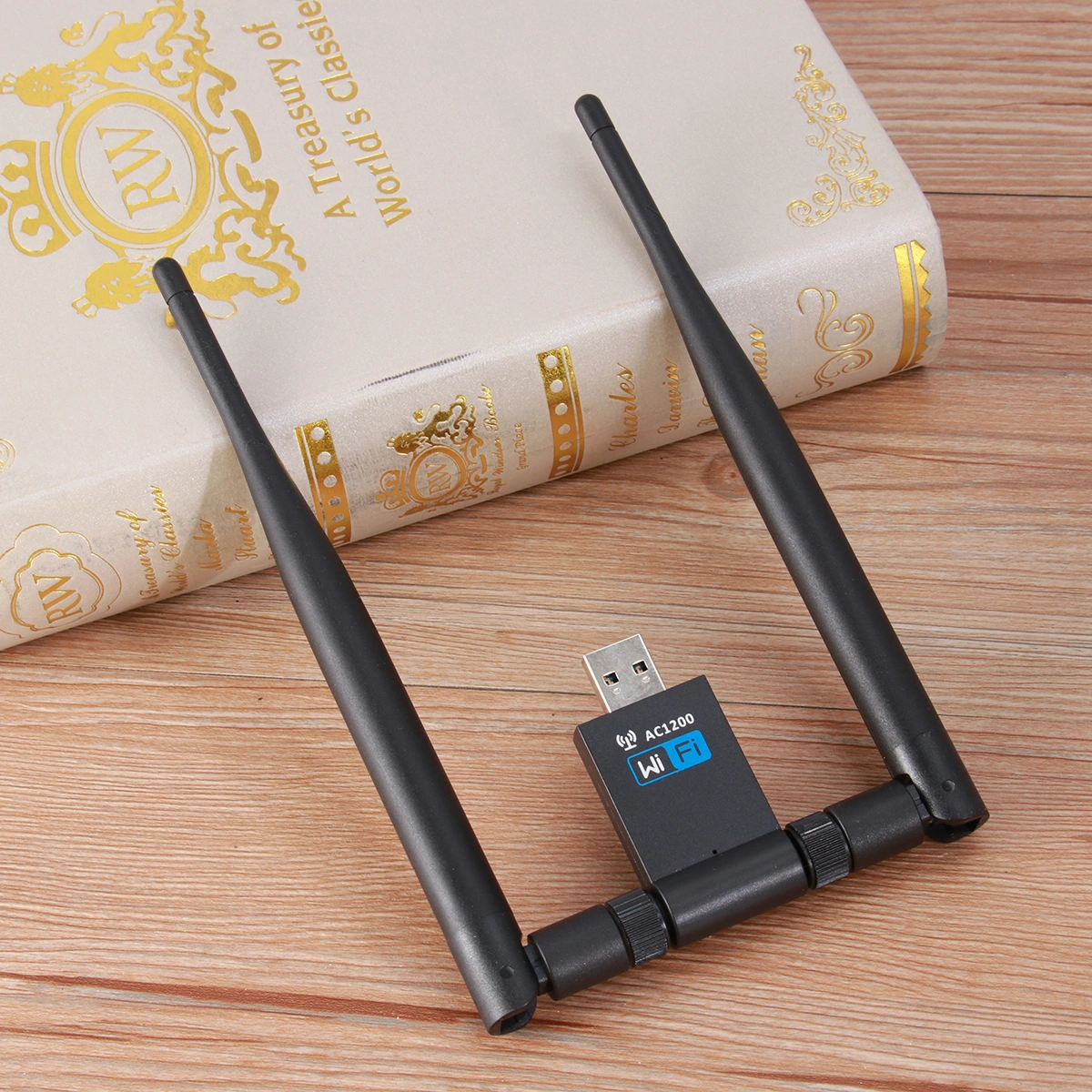 1Pc Durable MIni 1200Mbps Wireless USB 3.0 WiFi Adapter Dual Band 2.4G/5.8G USB Laptop Network Adapters for Computer Windows