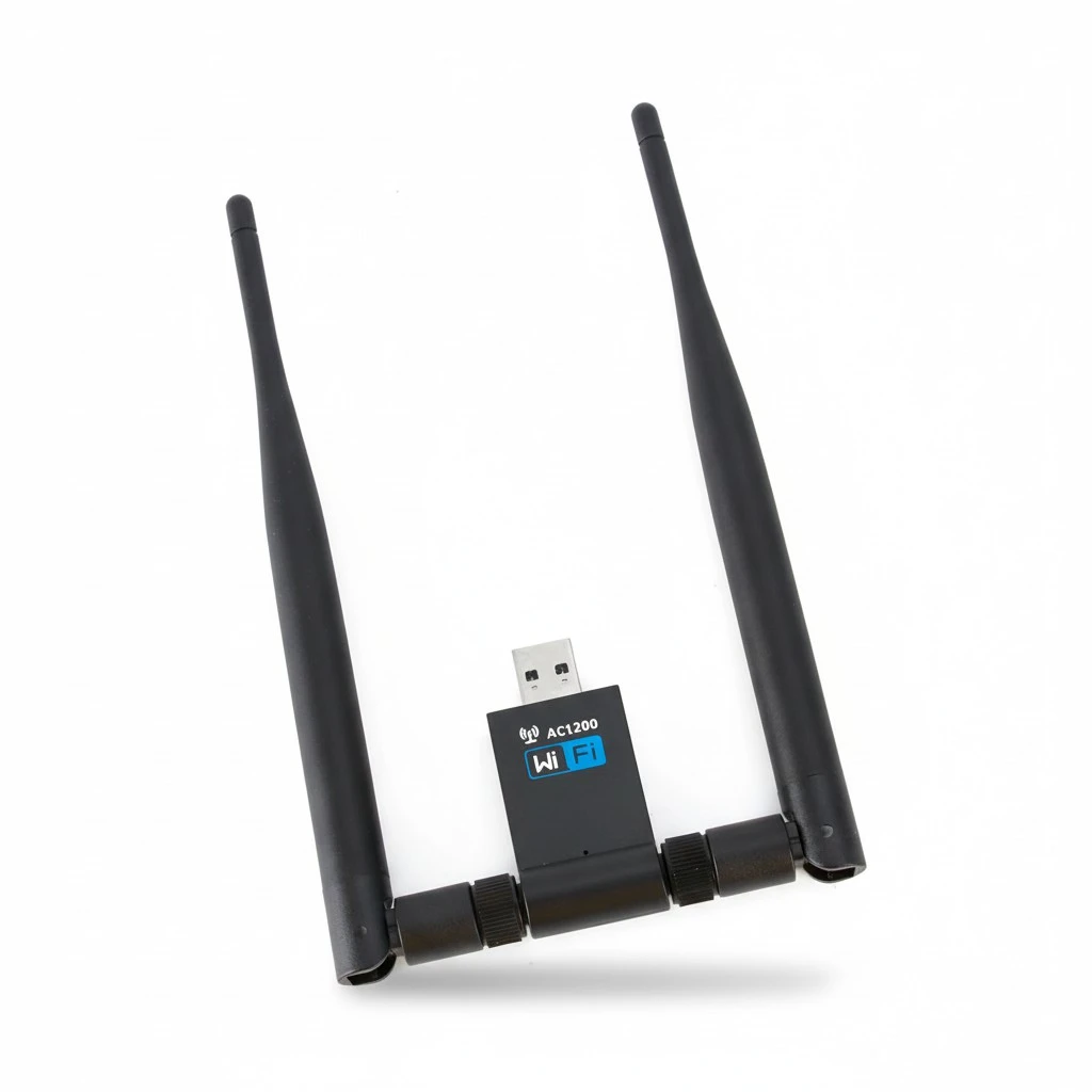1Pc Durable MIni 1200Mbps Wireless USB 3.0 WiFi Adapter Dual Band 2.4G/5.8G USB Laptop Network Adapters for Computer Windows