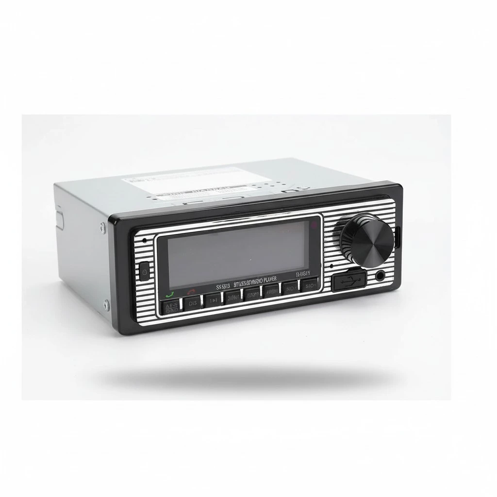 12v Car Radio Vehicle Wireless Aux In Usb Music Player With