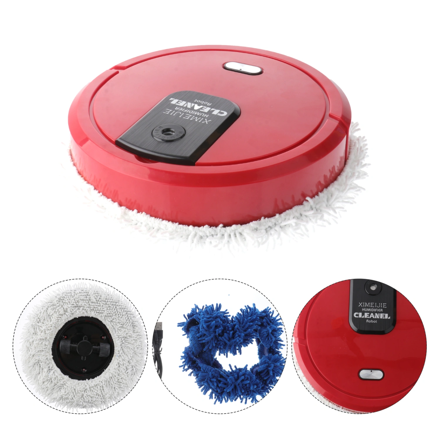 Multifunctional Robot Vacuum Cleaner and Mopping Sweeper (Random Color)