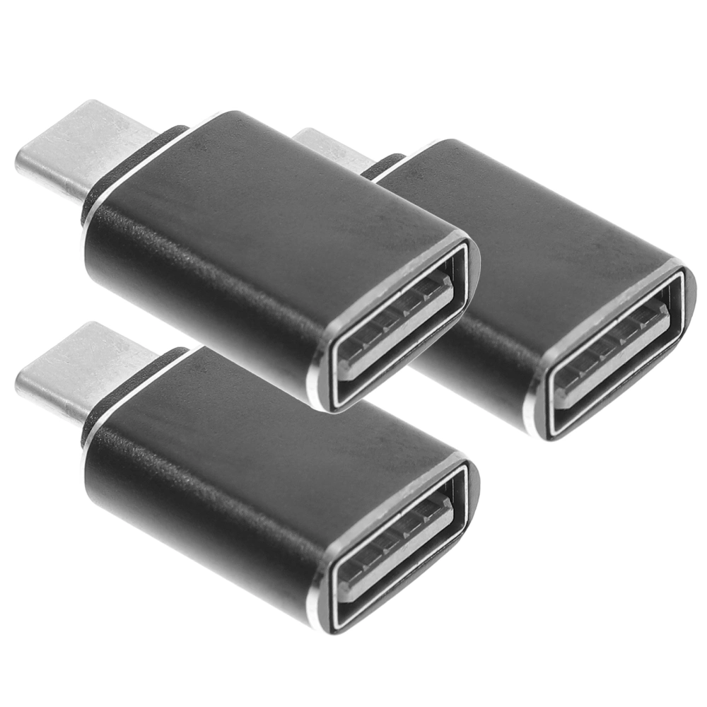 3pcs Durable Adapters Usb3.0 To Type C Connectors Usb3.0 To Type C Adapters