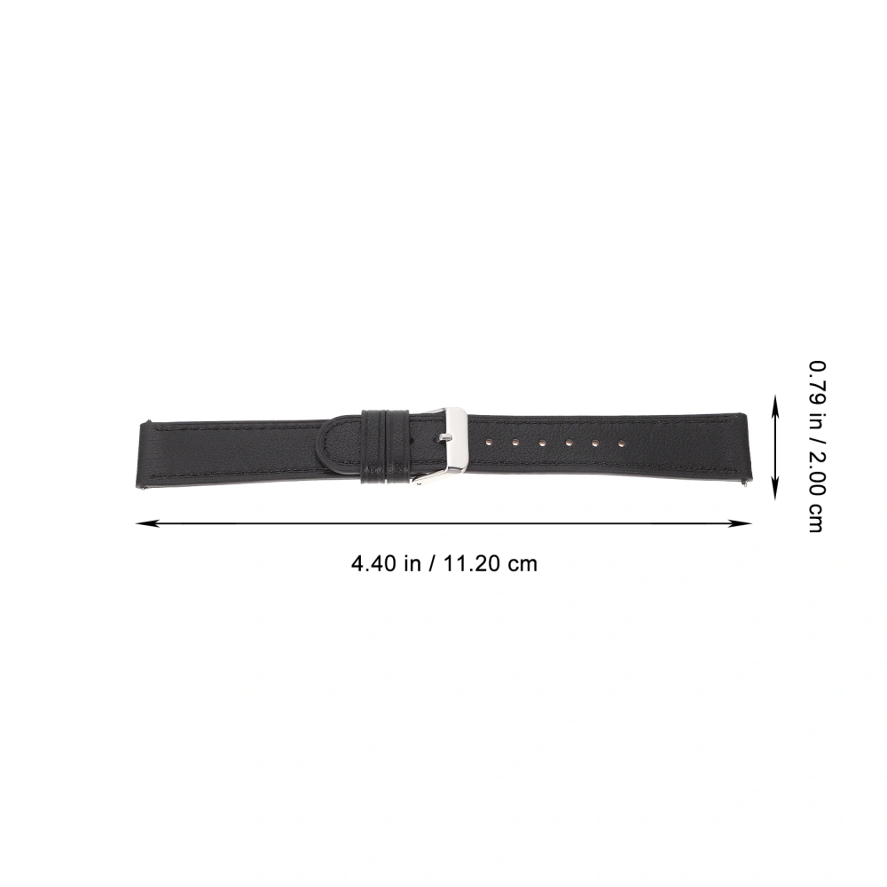 Leather Watch Band Leisure Watchband Replaceable Watchband Watch Replacement