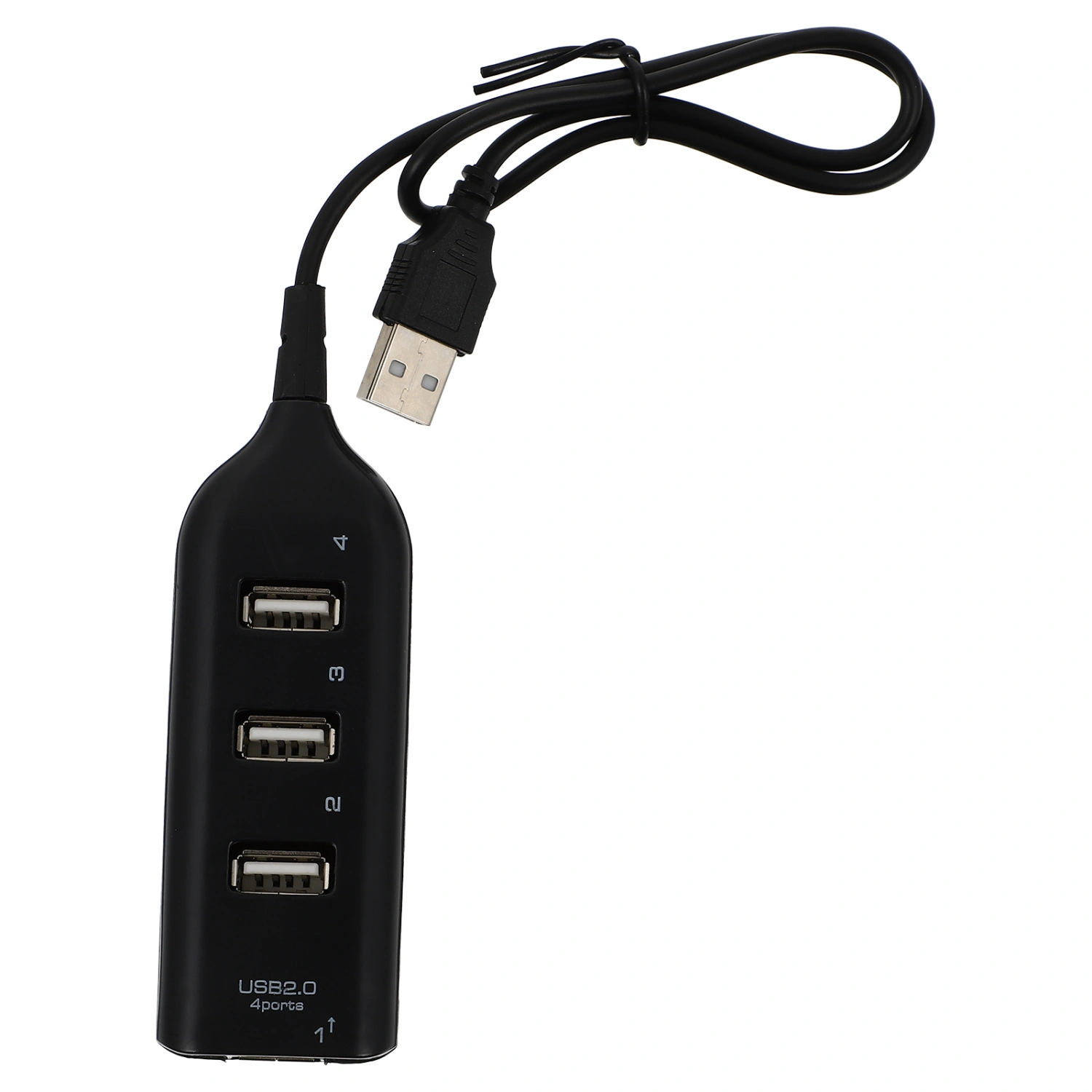 1Pc USB Hub USB 2.0 Hub 4 Port USB 2.0 Data Hub Portable USB 2.0 Splitter