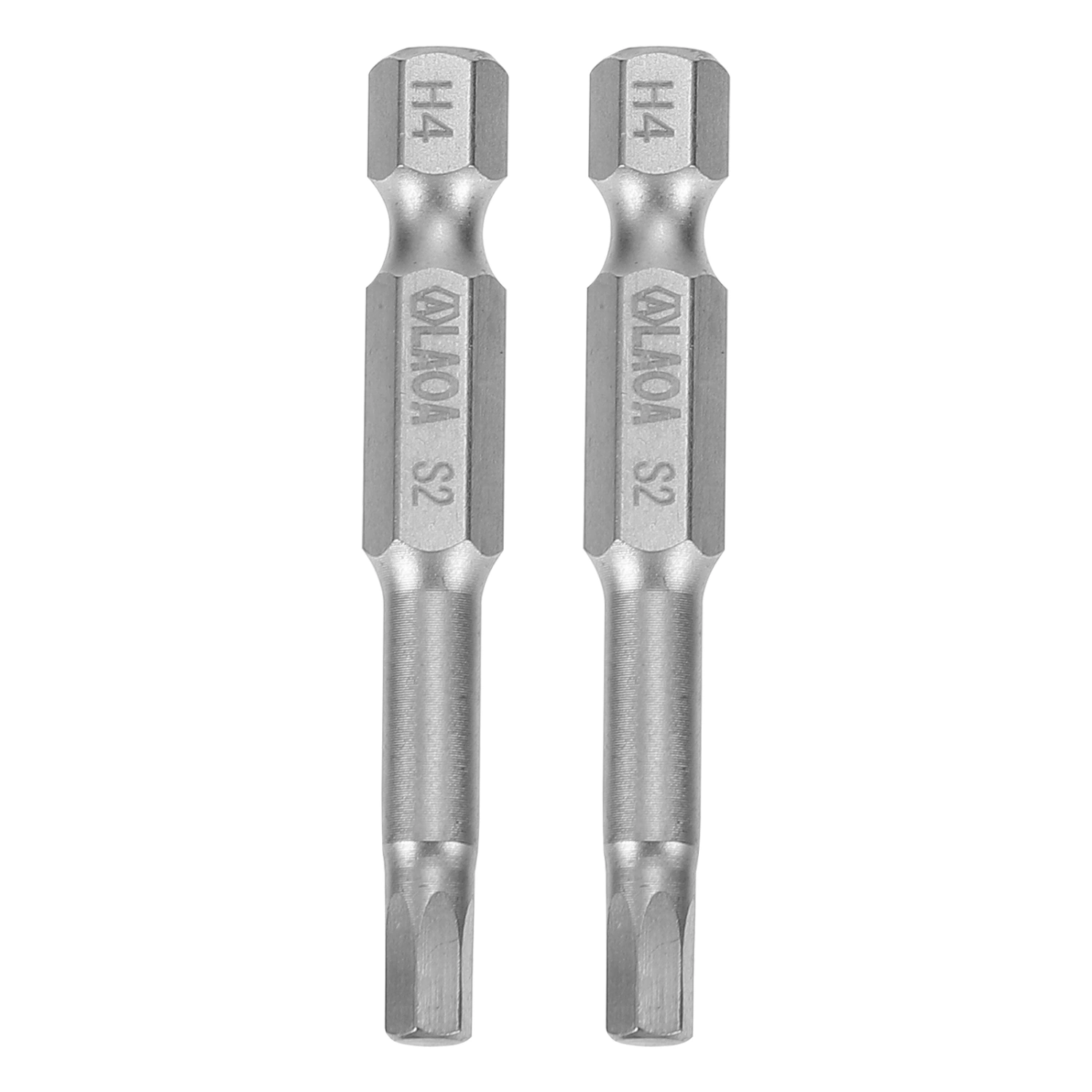 2Pcs Screw Bits Steel Screwdriver Bits Magnetic Bits Alloy Steel Drill Bits