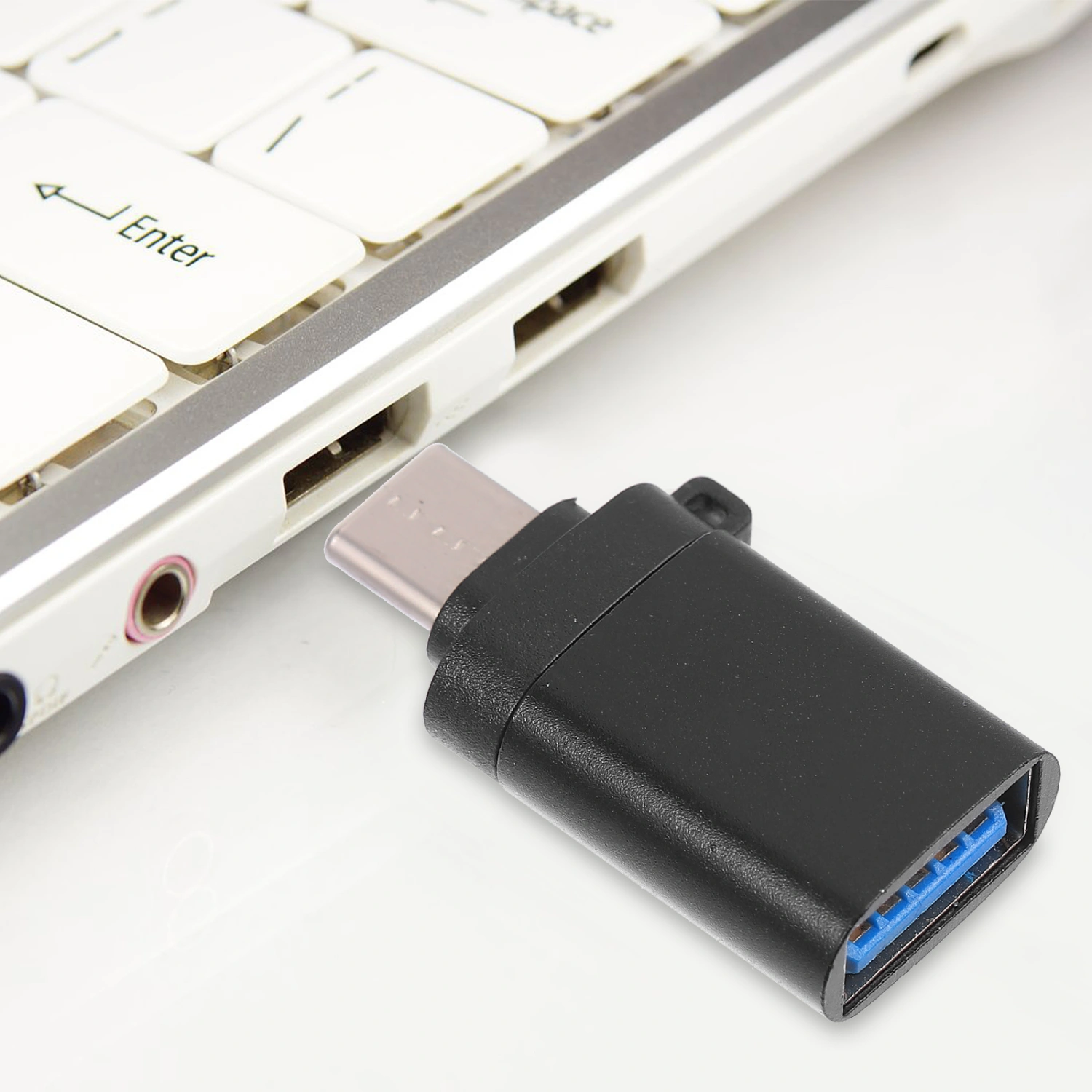2PCS Phone Charging Adapter USB Type-C to Standard USB 3.0 Connector Supply