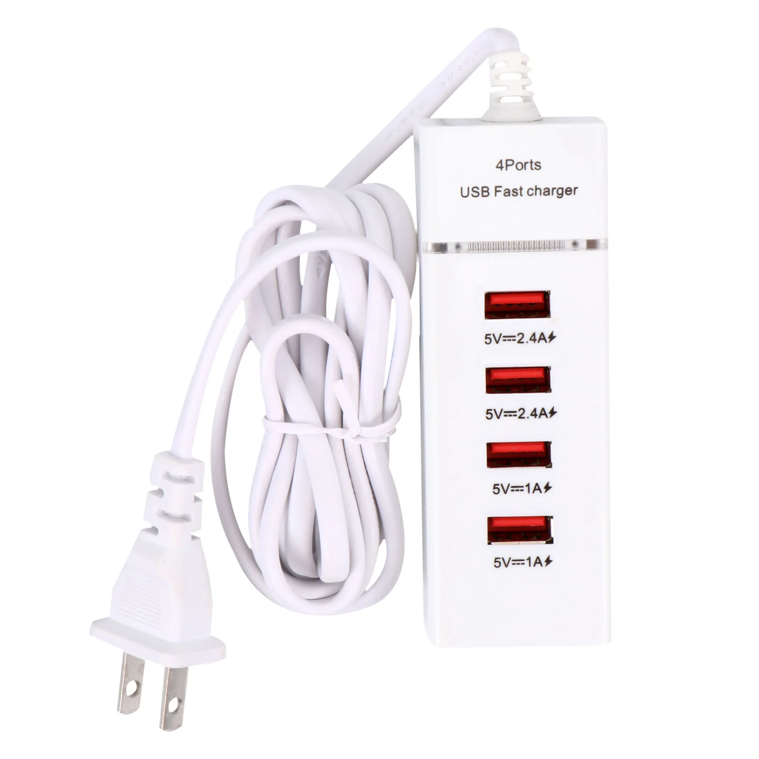 USB Charger Portable Fast Charger USB Charger Port Electrical Adapter US Plug