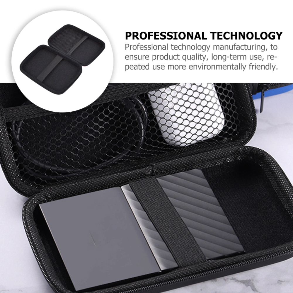 Hard Travel Organize BagCharger Battery Pack Holder Storage Bag With Mesh Pocket