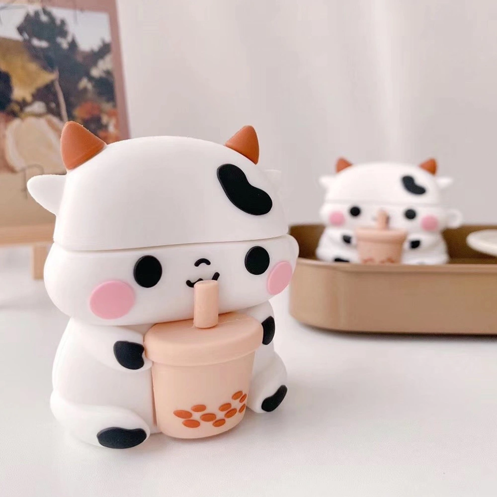 1pc Adorable Earphone Storage Box Cover Compatible with Apple Airpods 1/2