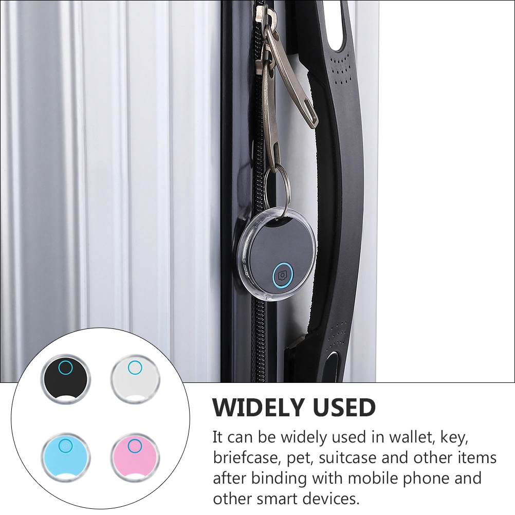 4pcs Mini Anti Lost Wallet Key Finder Smart Tracer Object Finder Dog Tracer