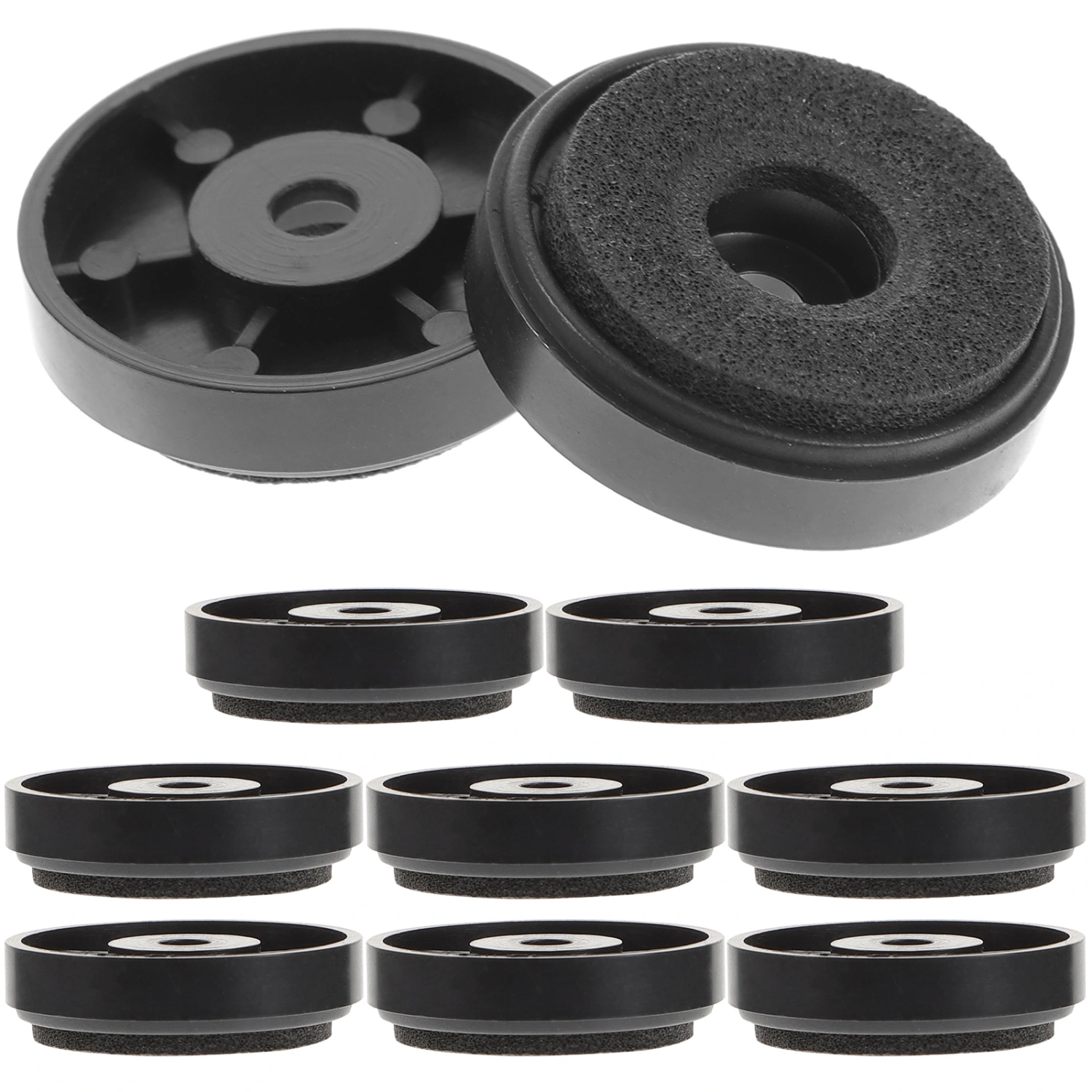 10pcs Speaker Isolation Foot Round Speaker Base Mat Hifi Isolation Foot