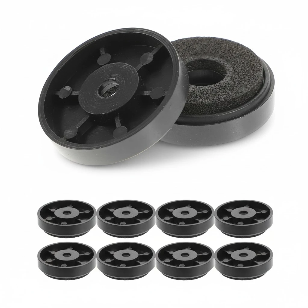 10pcs Speaker Isolation Foot Round Speaker Base Mat Hifi Isolation Foot