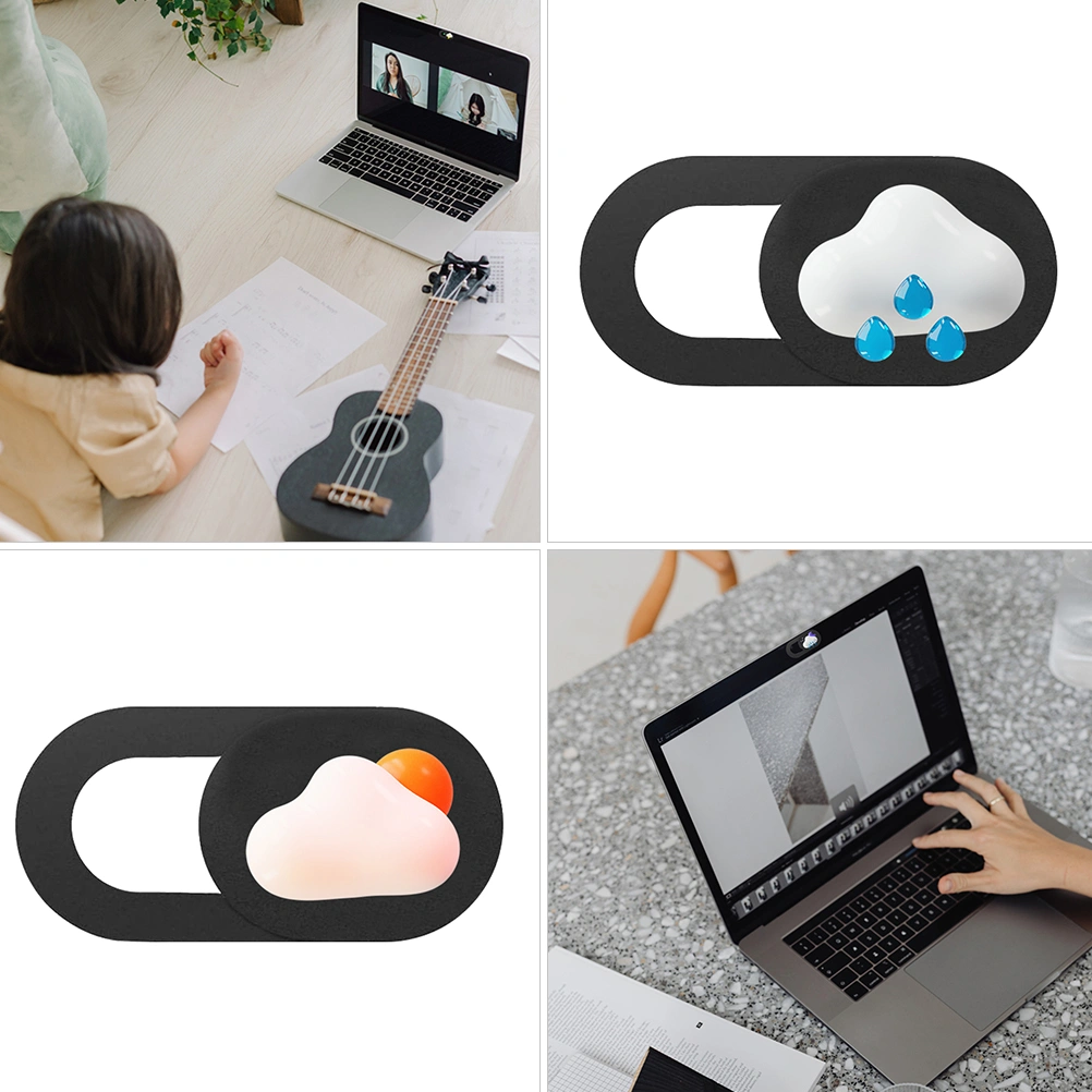 6pcs Camera Cover Webcam Privacy Covers Anti-peeping Laptops Camera Cover Slide