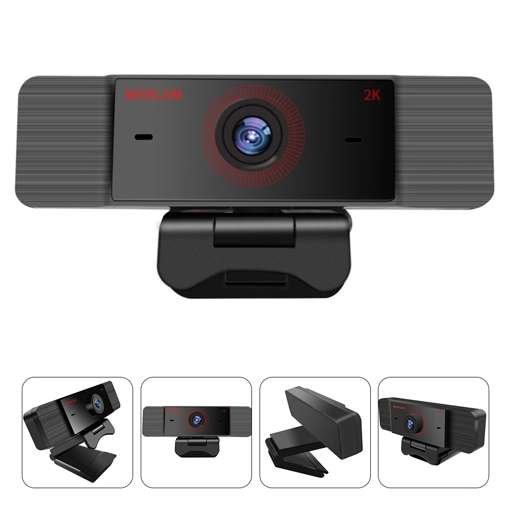 4MP 2K Web Camera with Fill Light Noise Reduction Microphone USB Computer Camera