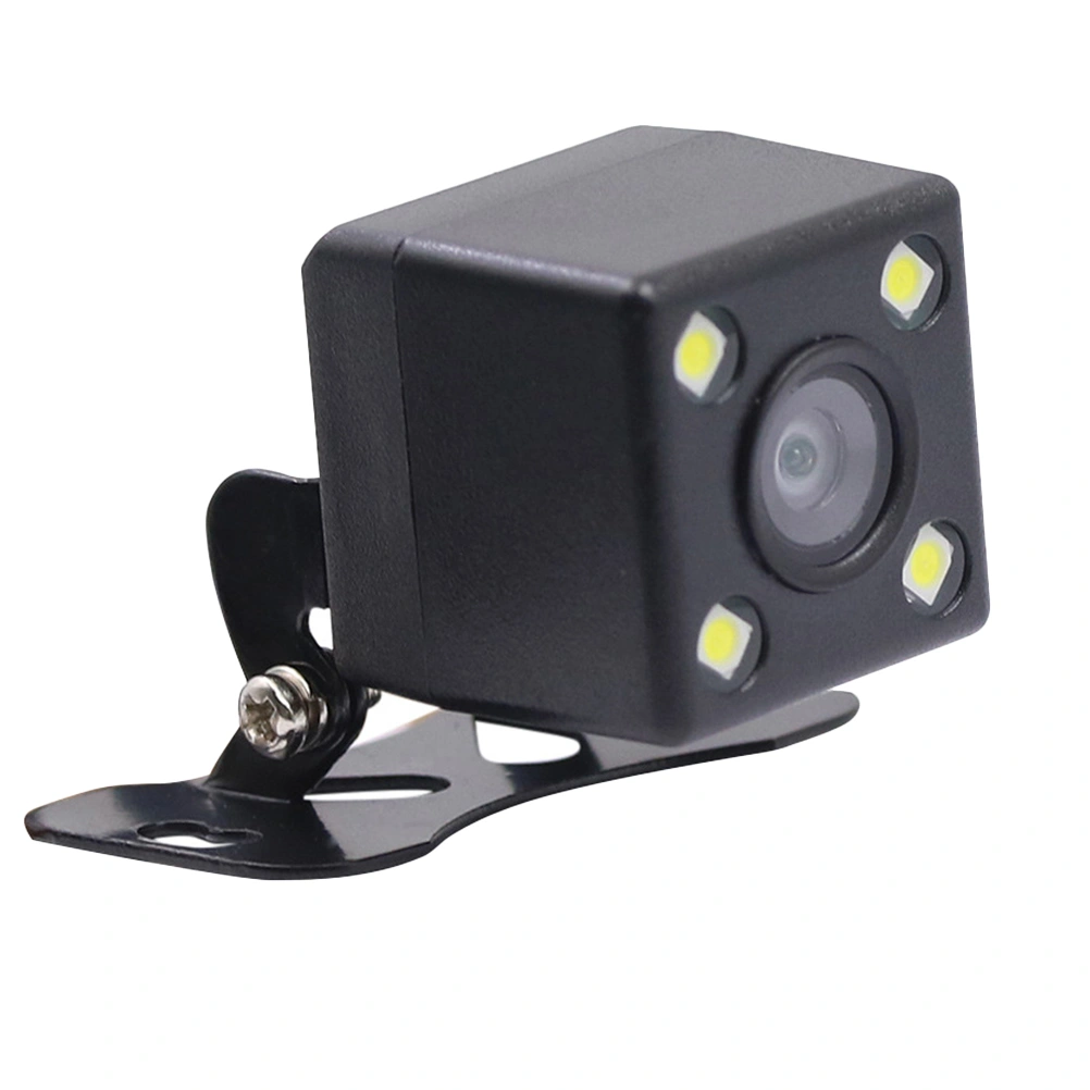1pc Practical Car Reversing Camera Night Vision Car Rear View Camera with Light