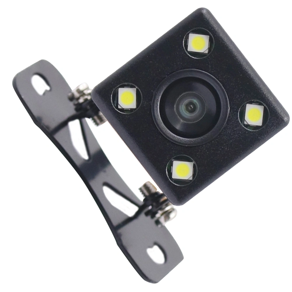 1pc Practical Car Reversing Camera Night Vision Car Rear View Camera with Light