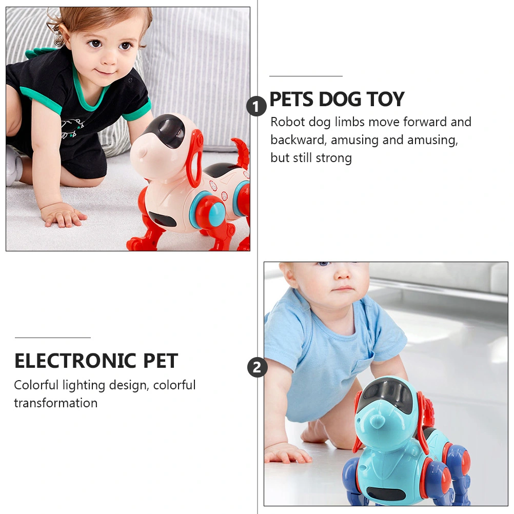 1 Set of Dog Programmable Electronic Pet Interactive Robot