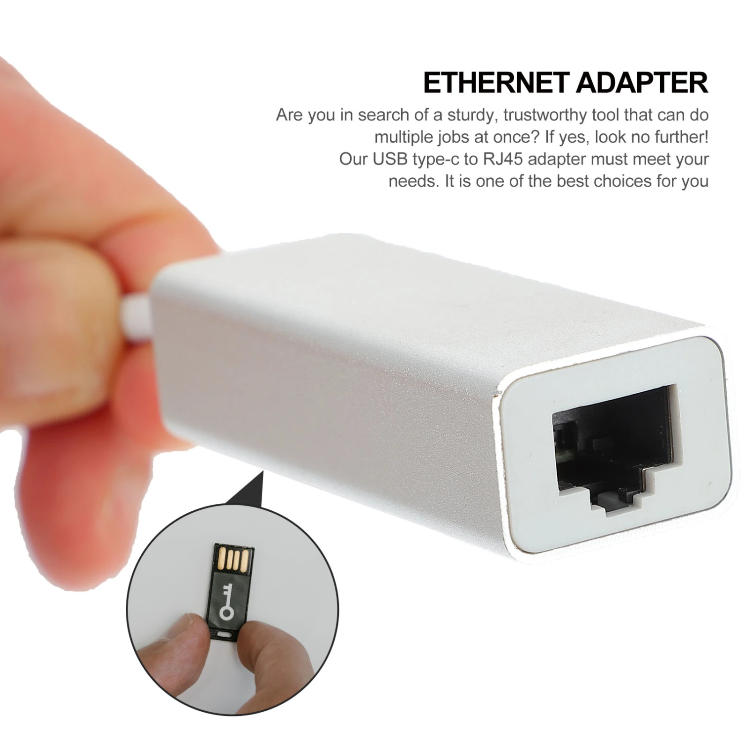 USB Type-C LAN Internet Network Adapter 100Mbps RJ45 Wired Network Card Supply