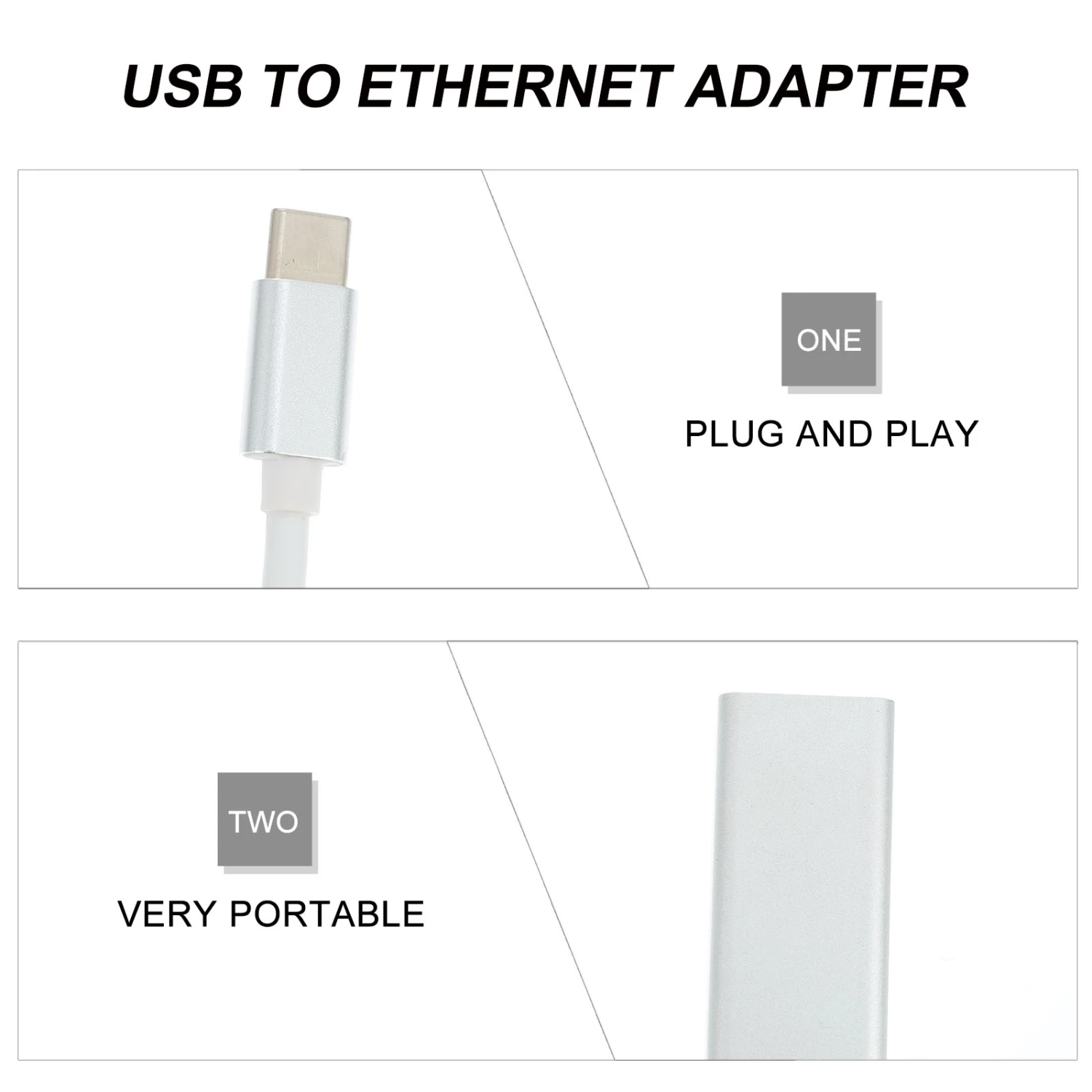 USB Type-C LAN Internet Network Adapter 100Mbps RJ45 Wired Network Card Supply