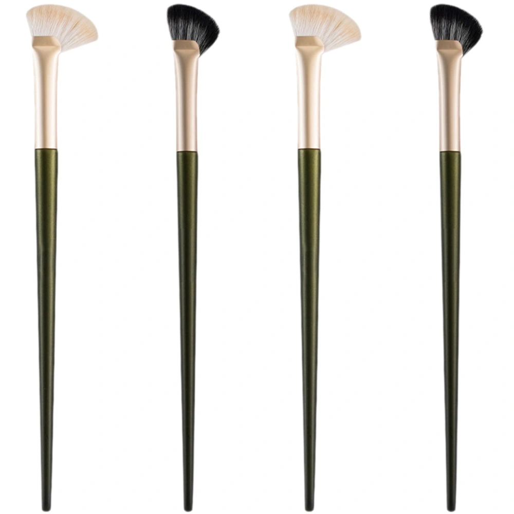 4Pcs Nose Contour Brush Angled Brush Nose Highlighting Eye Shadow Blending Brush