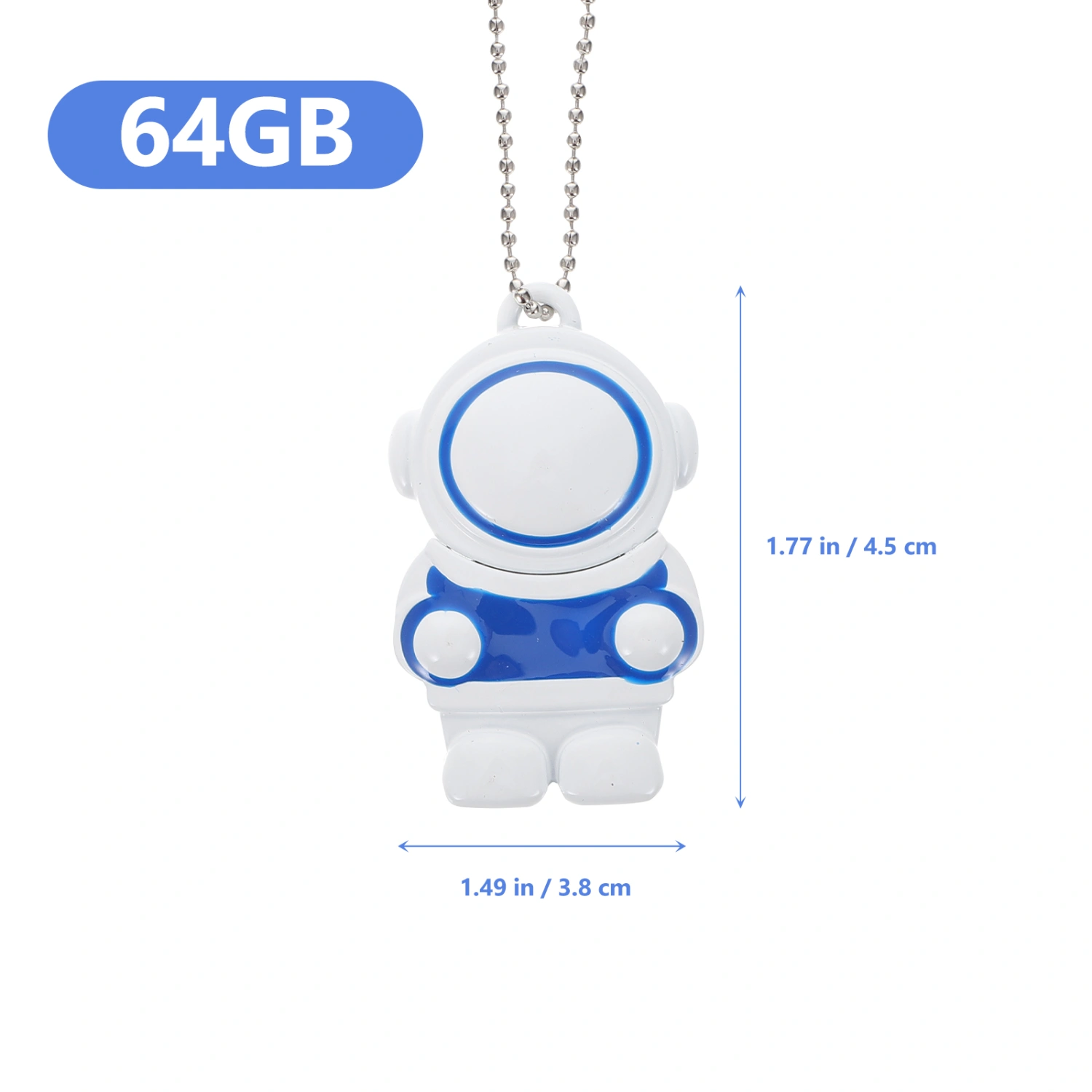 USB Drive Astronaut Portable Flash Drive Memory Stick 64gb USB Flash Drive