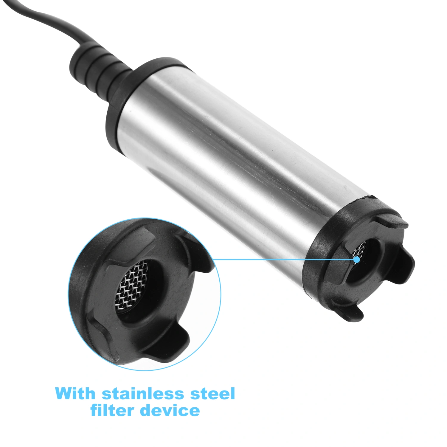 12V DC Diesel Fuel Water Oil Car Camping Fishing Submersible Transfer Pump