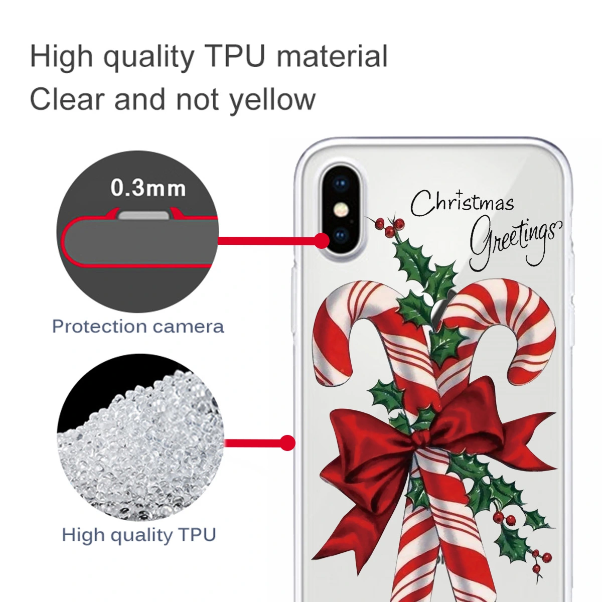Cell Phone Case Durable Phone Cover Compatible for Apple Iphone XS Max