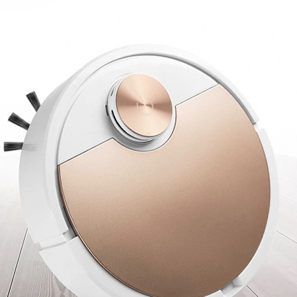 1pc Intelligent Floor Mopping Robot Home Floor Sweeping Clean Machine (Golden)