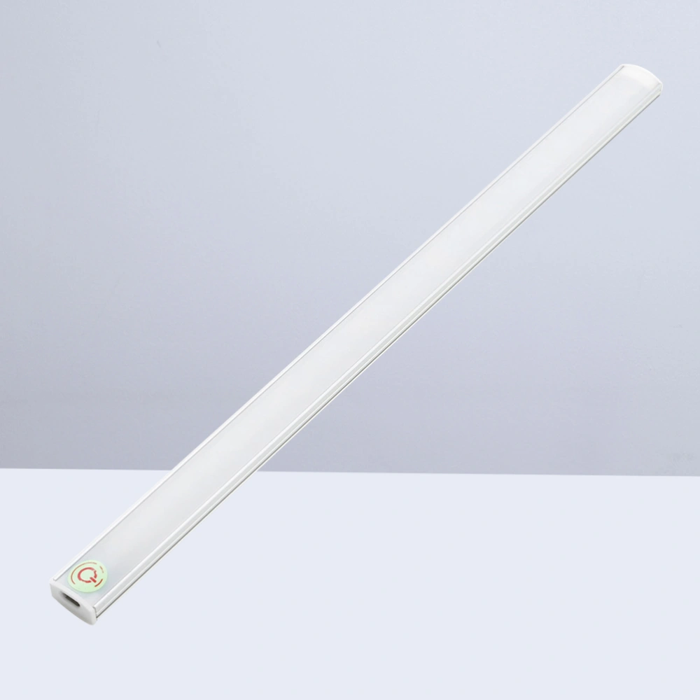 Touch Sensor Light Ultrathin Closet Cabinet Lamp Night Light Reading Work Desk Kitchen lamp Light(White)