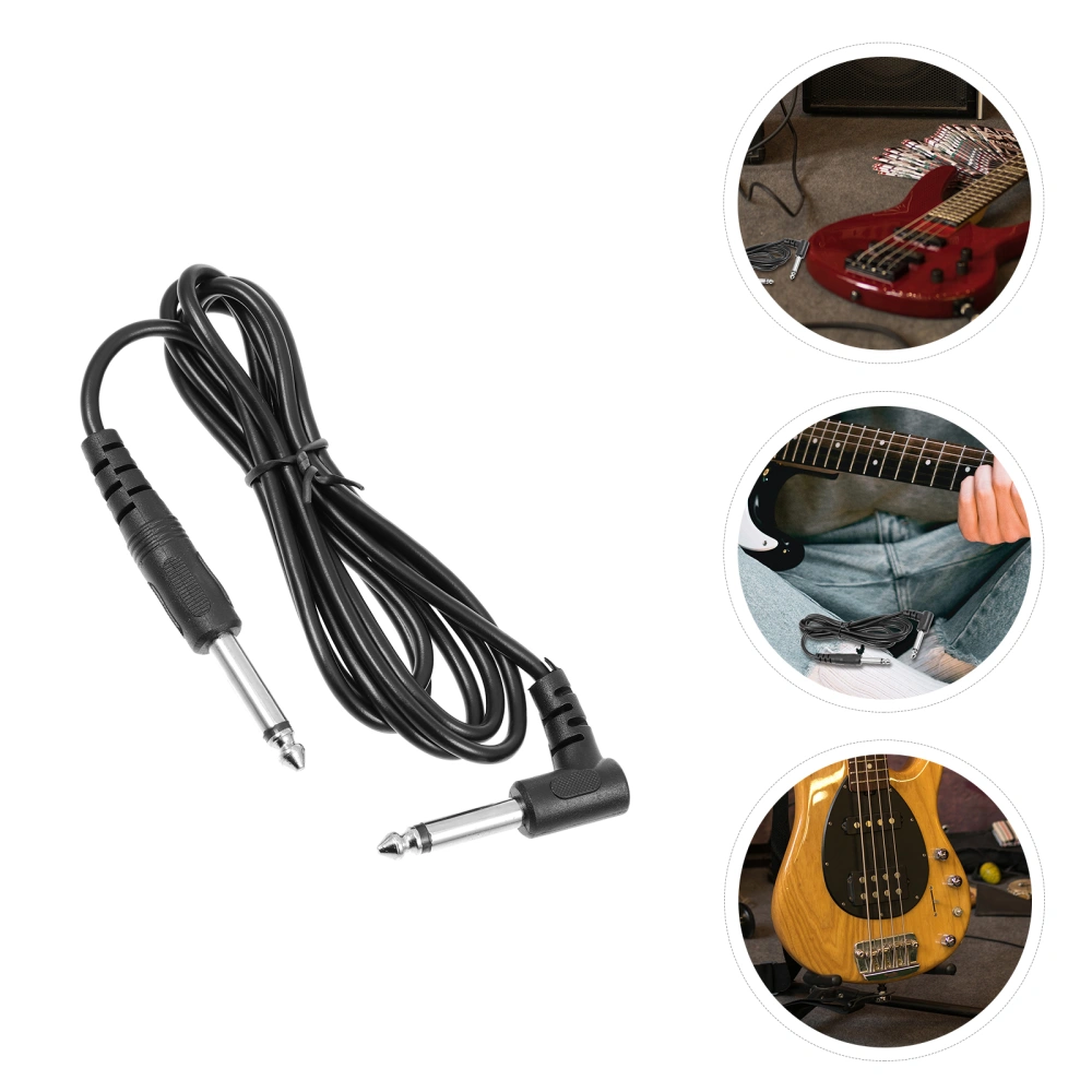 3pcs Connection Guitar Cables Universal Audio Cables Durable 6.35mm Speaker Cables