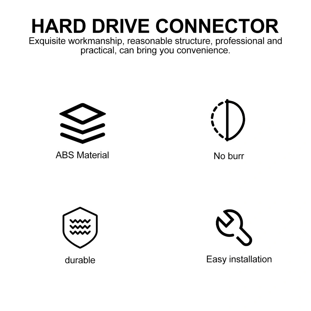 Hard Drive Connector Compatible for DV6000 HDD Interposer Adapter Supply