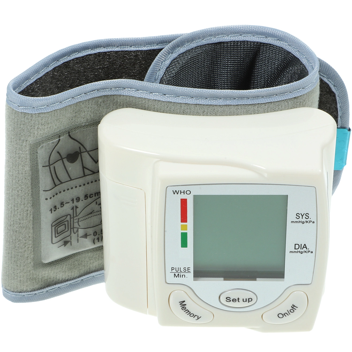 Automatic Digital Blood Pressure Monitor Upper Arm Monitor with Cuff Voice Prompt Blood Pressure Monitor