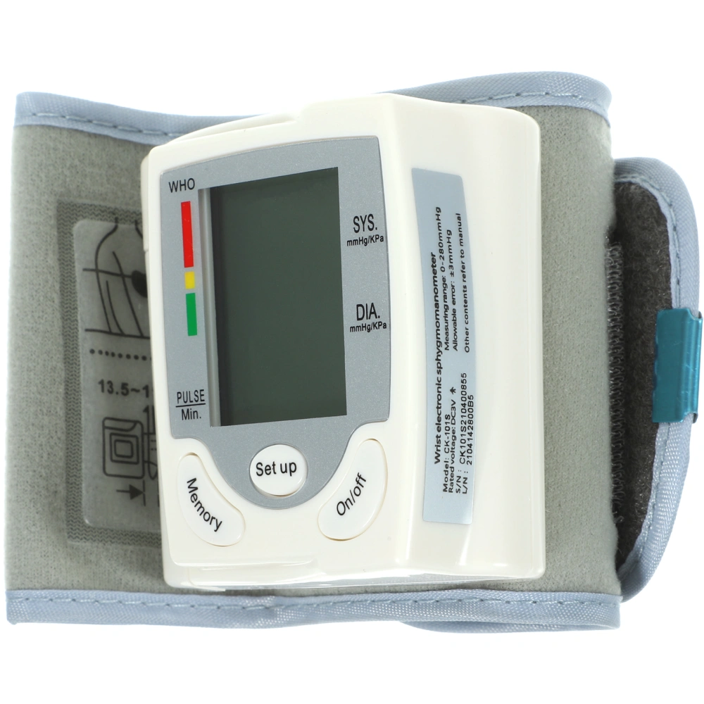 Automatic Digital Blood Pressure Monitor Upper Arm Monitor with Cuff Voice Prompt Blood Pressure Monitor