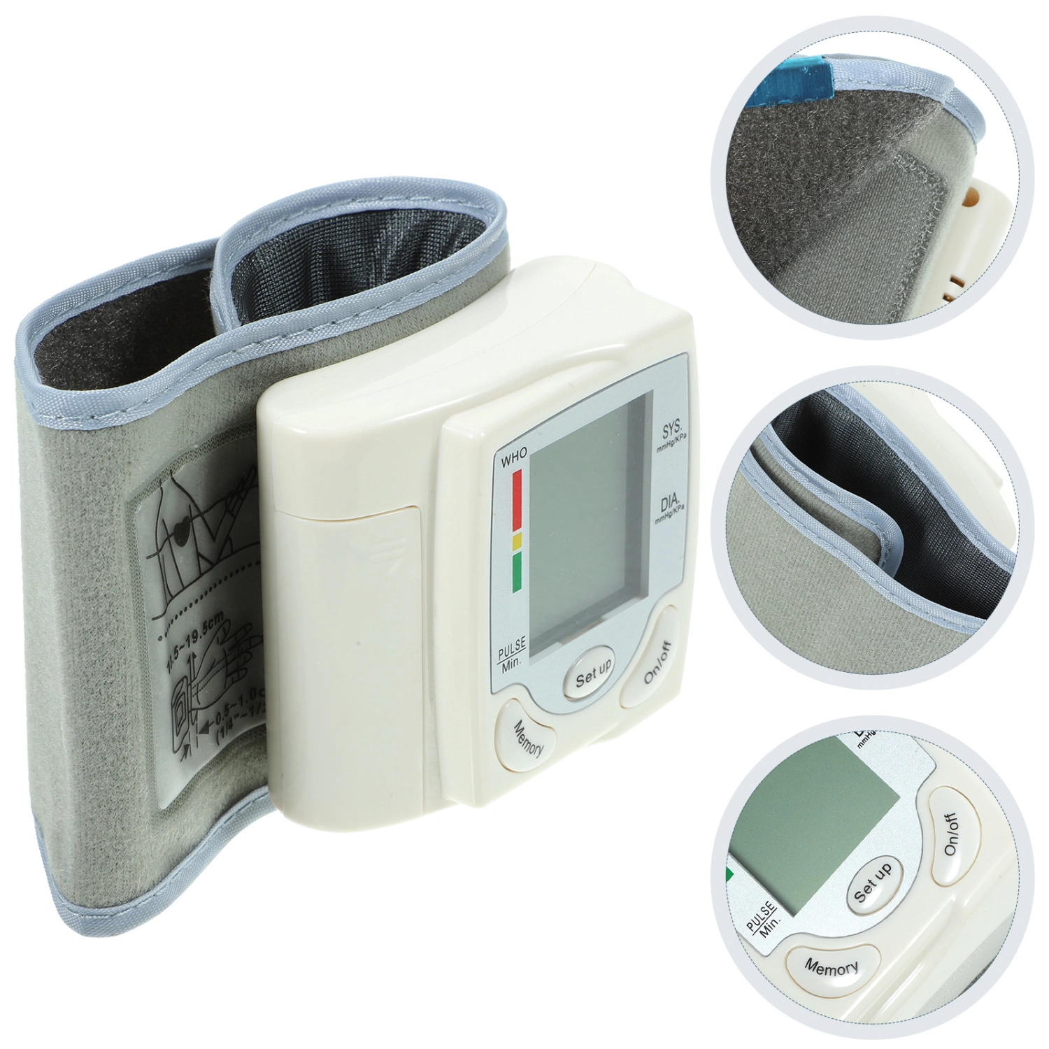 Automatic Digital Blood Pressure Monitor Upper Arm Monitor with Cuff Voice Prompt Blood Pressure Monitor