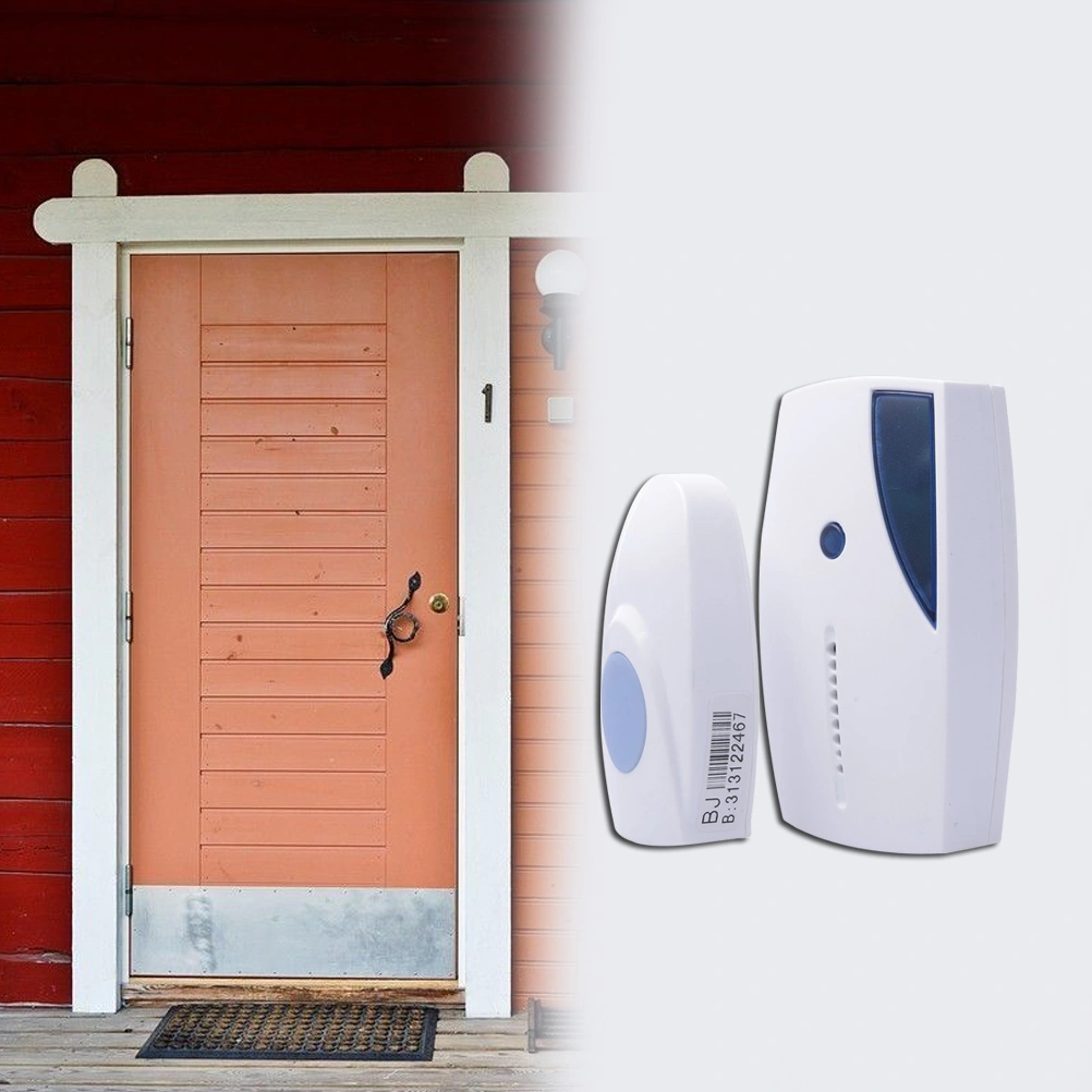Wireless doorbell 36 Songs Door Chime for Home Security (White)