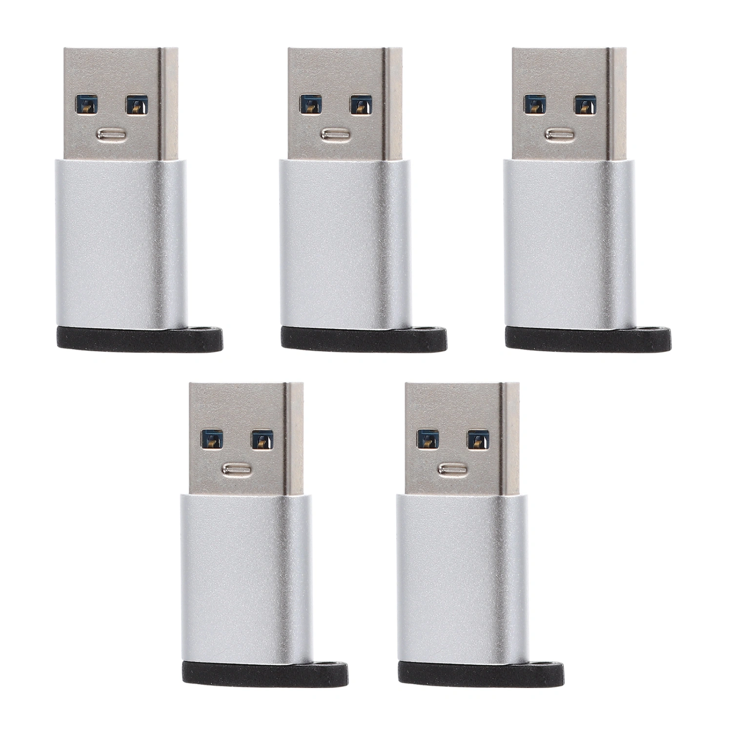 5pcs USB-C to USB Adapter Converter for Computer Laptop Tablet Phone Accessory