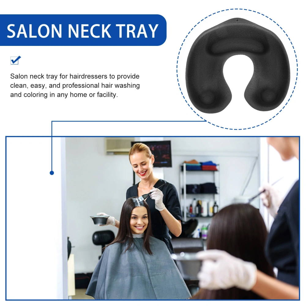 Salon Hairdressing Neck Tray Hair Color Neck Tray Perm Container Neck Protector