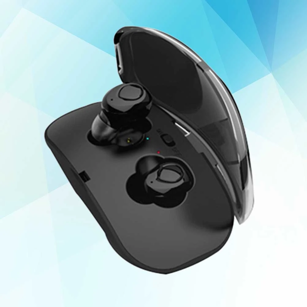 TWS X18S Wireless Headphones With MicEarphones Cordless Headphone Handsfree Earbuds (Black)